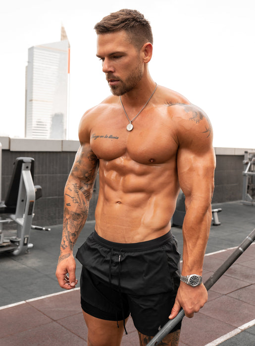 Sweatproof + Waterproof Saint Christopher Necklace Necklaces WE ARE ALL SMITH: Men's Jewelry & Clothing.   