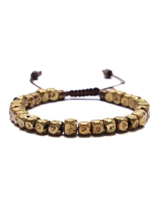 Vintage Yellow Brass Geometric Bracelet Bracelets WE ARE ALL SMITH: Men's Jewelry & Clothing.   
