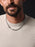 925 Oxidized Sterling Silver Collar Inspired Chain Necklace for Men Jewelry WE ARE ALL SMITH: Men's Jewelry & Clothing.   