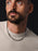 925 Oxidized Sterling Silver Collar Inspired Chain Necklace for Men Jewelry WE ARE ALL SMITH: Men's Jewelry & Clothing.   