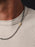 Titanium Speckle Coated Mens Chain Necklace Jewelry WE ARE ALL SMITH: Men's Jewelry & Clothing.   