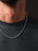 925 Sterling Silver Elongated Cable Chain Necklace for Men Jewelry WE ARE ALL SMITH: Men's Jewelry & Clothing.   