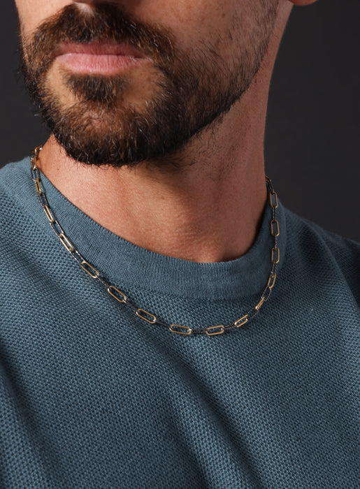 14k Gold Filled and Lasered Sterling Cable Chain Jewelry WE ARE ALL SMITH: Men's Jewelry & Clothing.   