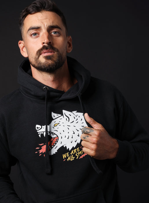 Wolfie We Are All Smith Unisex Hoodie  WE ARE ALL SMITH: Men's Jewelry & Clothing.   