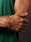 Large Gold Plated Stainless Steel Adjustable Clip Chain Bracelet Bracelets WE ARE ALL SMITH: Men's Jewelry & Clothing.   
