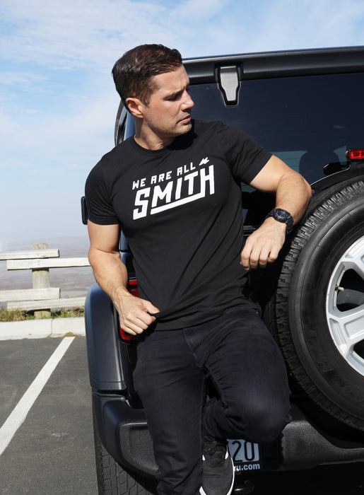 We Are All Smith Black Unisex t-shirt  WE ARE ALL SMITH: Men's Jewelry & Clothing.   