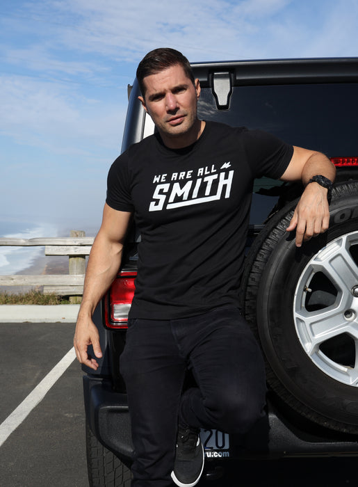 We Are All Smith Black Unisex t-shirt  WE ARE ALL SMITH: Men's Jewelry & Clothing.   