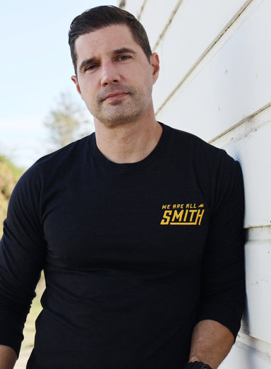 We Are All Smith Logo Unisex Long Sleeve Tee  WE ARE ALL SMITH: Men's Jewelry & Clothing.   