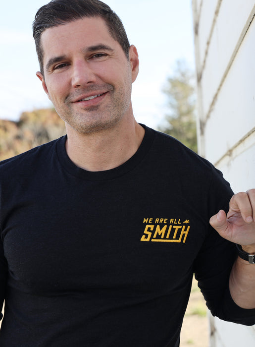 We Are All Smith Logo Unisex Long Sleeve Tee  WE ARE ALL SMITH: Men's Jewelry & Clothing.   