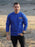 Royal Blue Embroidered WAAS Logo Unisex Sweatshirt  WE ARE ALL SMITH: Men's Jewelry & Clothing.   