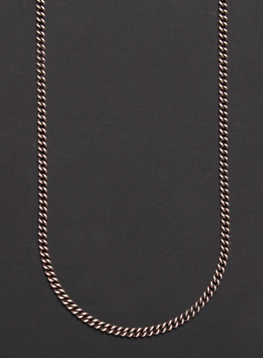 Mens Curb Chain | Autumn and May | Sterling Silver Jewellery