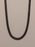 5mm wide Black Coated Stainless Steel Miami Cuban chain Necklaces WE ARE ALL SMITH: Men's Jewelry & Clothing.   