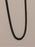 5mm wide Black Coated Stainless Steel Miami Cuban chain Necklaces WE ARE ALL SMITH: Men's Jewelry & Clothing.   
