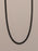 3.5mm black stainless steel cuban chain Necklaces WE ARE ALL SMITH: Men's Jewelry & Clothing.   