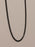 3.5mm black stainless steel cuban chain Necklaces WE ARE ALL SMITH: Men's Jewelry & Clothing.   