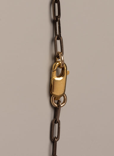 "Chocolate" Vermeil Gold Cable Chain Necklace for Men Jewelry WE ARE ALL SMITH: Men's Jewelry & Clothing.   