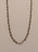 14k Oxidized Vermeil "Chocolate" Gold Elongated Cable Chain  WE ARE ALL SMITH: Men's Jewelry & Clothing.   