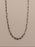 925 Oxidized Sterling Silver Elongated Cable Chain Necklace for Men  WE ARE ALL SMITH: Men's Jewelry & Clothing.   