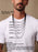 Sweatproof + Waterproof Silver Rope chain necklace 5 mm Necklaces WE ARE ALL SMITH: Men's Jewelry & Clothing.   