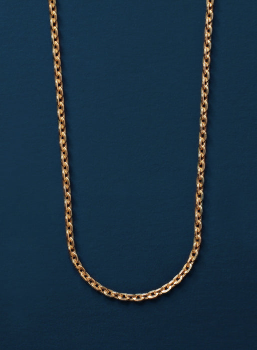 14K Gold Filled Cable Chain Necklace for Men Necklaces We Are All Smith   