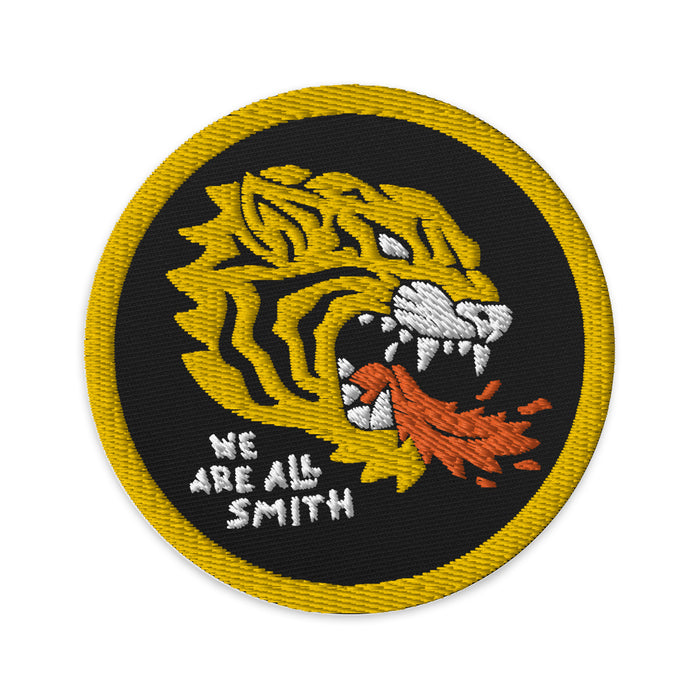 We Are All Smith Tiger Embroidered patch  WE ARE ALL SMITH: Men's Jewelry & Clothing. Default Title  