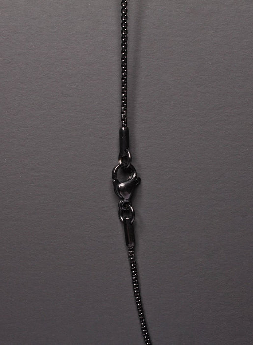 SMALL BLACK CROSS NECKLACE FOR MEN Jewelry We Are All Smith   