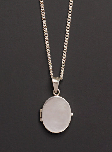Sterling Silver Custom Handwriting Locket for Men Necklaces WE ARE ALL SMITH: Men's Jewelry & Clothing.   