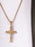 Men's Necklace Gold Crucifix Pendant Necklace Necklaces WE ARE ALL SMITH: Men's Jewelry & Clothing.   