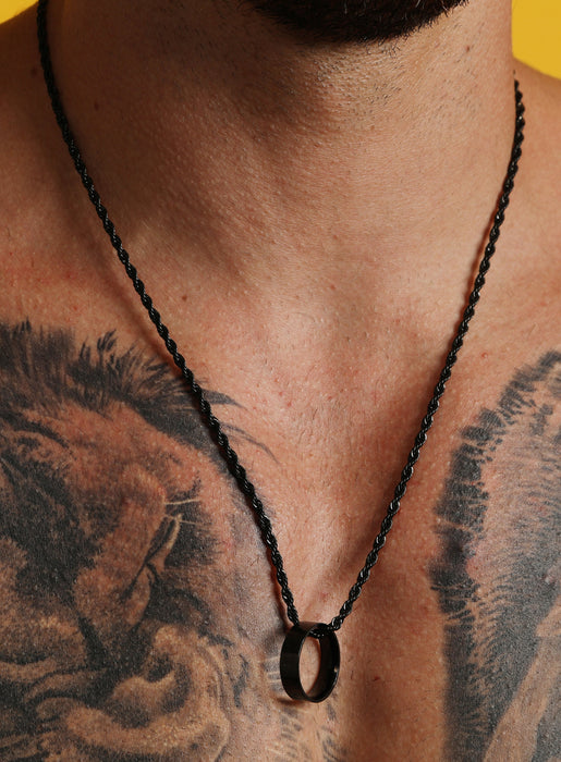 2-pack necklaces - Black - Men | H&M IN