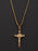 Men's Gold Crucifix Necklace Necklaces WE ARE ALL SMITH: Men's Jewelry & Clothing.   