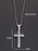 Waterproof Necklace set for men with Large Cross and rope chain Necklaces WE ARE ALL SMITH: Men's Jewelry & Clothing.   