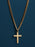 Gold Cross Cuban Chain For Men Necklaces WE ARE ALL SMITH: Men's Jewelry & Clothing.   