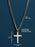 Waterproof Stainless Steel Cross For Men Necklaces WE ARE ALL SMITH: Men's Jewelry & Clothing.   