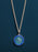 Blue enamel Sterling Silver Saint Christopher Medal Necklaces WE ARE ALL SMITH: Men's Jewelry & Clothing.   