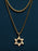 Gold Star of David Necklace Set for Men Necklaces WE ARE ALL SMITH: Men's Jewelry & Clothing.   