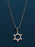 Sweatproof + Waterproof Star of David Silver Necklace Necklaces WE ARE ALL SMITH: Men's Jewelry & Clothing.   