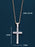 Sweatproof + Waterproof Large Men's Silver Cross Necklaces WE ARE ALL SMITH: Men's Jewelry & Clothing.   