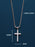 Waterproof Cross Necklace for men Necklaces WE ARE ALL SMITH: Men's Jewelry & Clothing.   