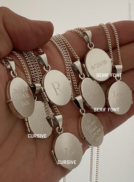 Sterling silver Men's Locket Necklaces WE ARE ALL SMITH: Men's Jewelry & Clothing.   