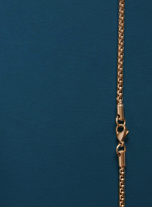 Men's 3mm Round Box chain Necklaces WE ARE ALL SMITH: Men's Jewelry & Clothing.   