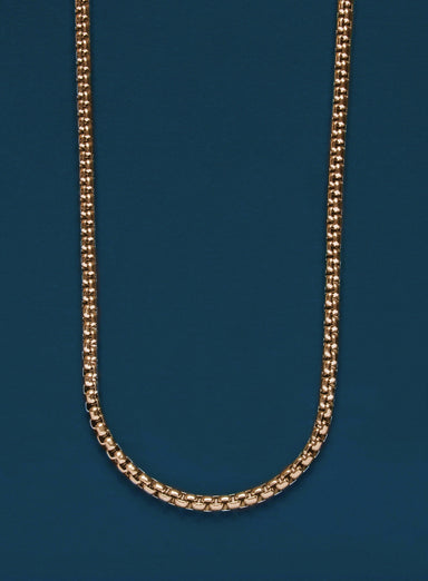 Men's 3mm Round Box chain Necklaces WE ARE ALL SMITH: Men's Jewelry & Clothing.   