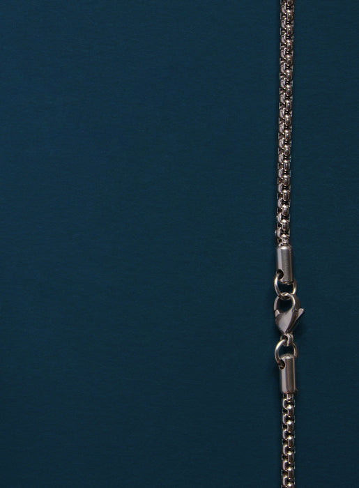 Sweatproof + Waterproof 4mm Round Box Chain Necklaces WE ARE ALL SMITH: Men's Jewelry & Clothing.   