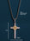 Waterproof Mens St. Benedict Cross Necklace Necklaces WE ARE ALL SMITH: Men's Jewelry & Clothing.   