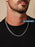 Waterproof Cuban Chain 7mm Necklaces WE ARE ALL SMITH: Men's Jewelry & Clothing.   