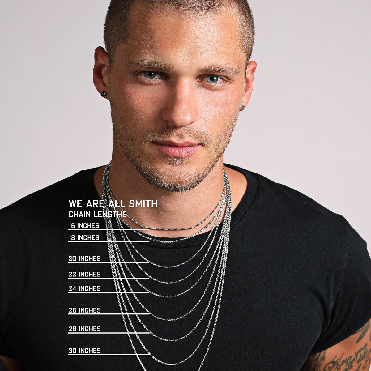 Mens 22 inch necklace clearance