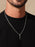 Waterproof Men's Small Silver Cross Pendant Necklaces WE ARE ALL SMITH: Men's Jewelry & Clothing.   