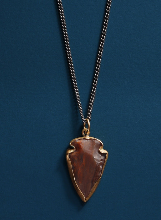 Found arrowhead Necklace Necklaces WE ARE ALL SMITH: Men's Jewelry & Clothing.   