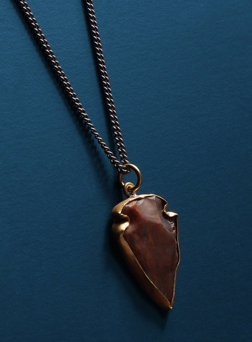 Found arrowhead Necklace Necklaces WE ARE ALL SMITH: Men's Jewelry & Clothing.   
