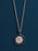 Sterling Silver Saint Christopher Round Medal Necklaces WE ARE ALL SMITH: Men's Jewelry & Clothing.   