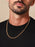 14K Gold Filled 4.7mm Curb Chain Necklace for Men Necklaces WE ARE ALL SMITH: Men's Jewelry & Clothing.   